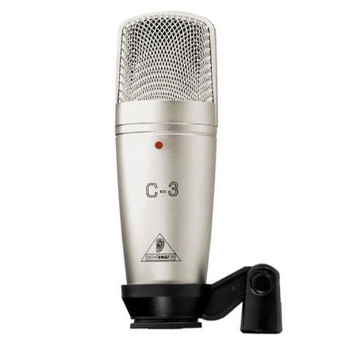 Image du microphone cardioide, omnidirectionnel et spirale Behringer-C3